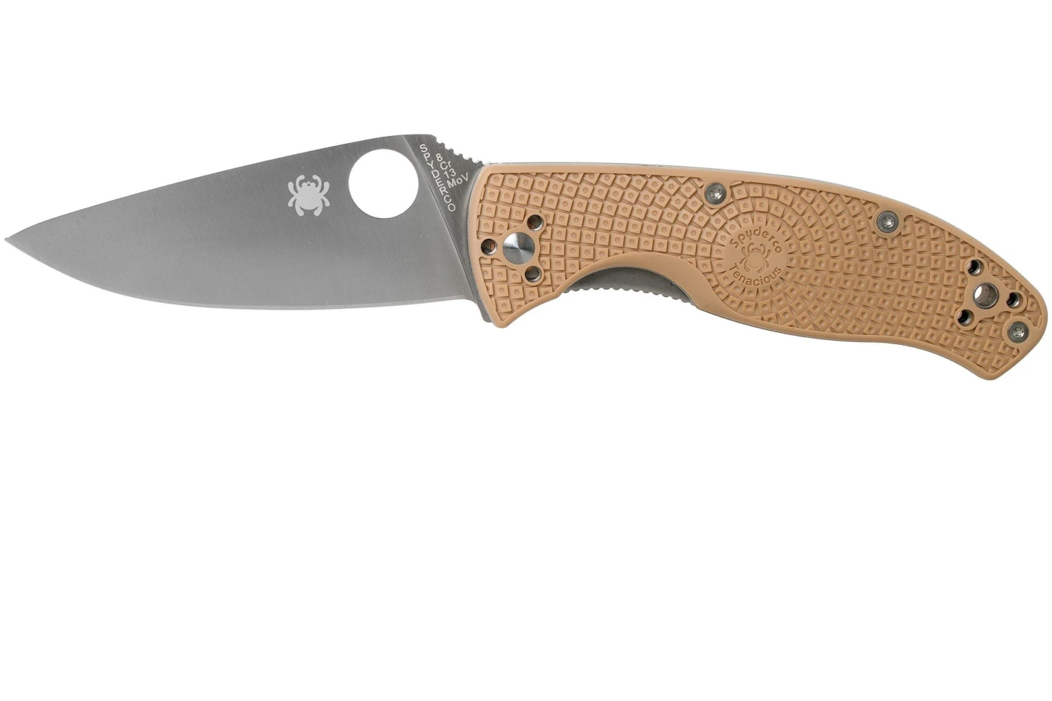 Spyderco Tenacious Lightweight C122PTN FRN Taschenmesser, Tan 3 Spyderco Tenacious Lightweight C122PTN FRN Taschenmesser, Tan