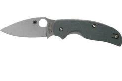 Spyderco Sage 1 C123GPGY G10 Maxamet Taschenmesser, Kühl Grau