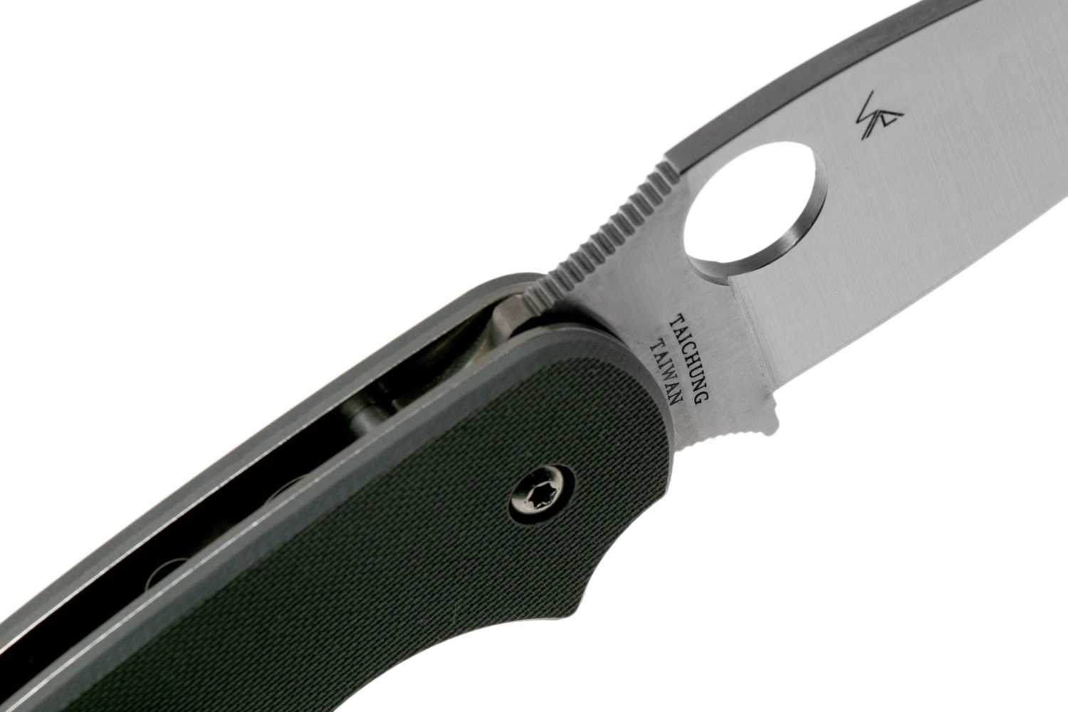 Spyderco Sage 1 C123GPGY G10 Maxamet Taschenmesser, Kühl Grau 8 Spyderco Sage 1 C123GPGY G10 Maxamet Taschenmesser, Kühl Grau – Bild 6