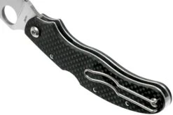 Spyderco Caly 3.5 ZDP-189 C144CFPE Taschenmesser -Survival Knife Shop SPC144CFPE 05 spyderco