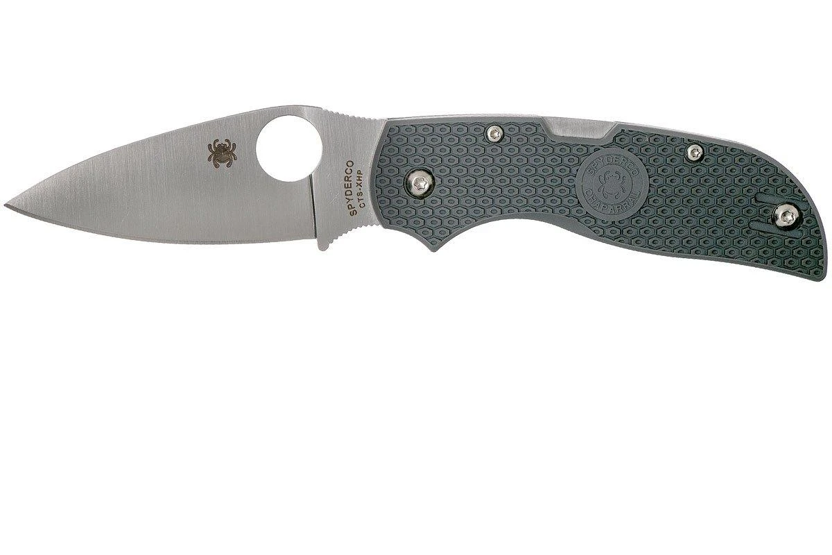 Spyderco Chaparral FRN C152PGY Taschenmesser, Grau 3 Spyderco Chaparral FRN C152PGY Taschenmesser, Grau