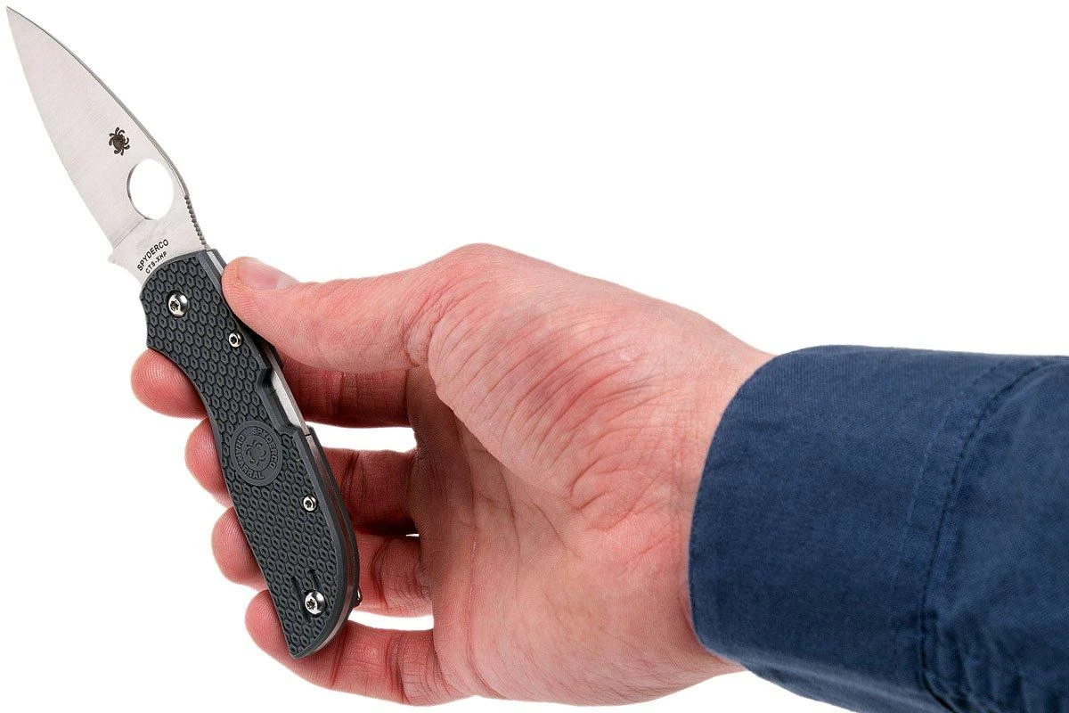 Spyderco Chaparral FRN C152PGY Taschenmesser, Grau 10 Spyderco Chaparral FRN C152PGY Taschenmesser, Grau – Bild 8