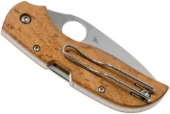 Spyderco Chaparral Birdseye Maple Wood C152WDP Taschenmesser 12 Spyderco Chaparral Birdseye Maple Wood C152WDP Taschenmesser -Survival Knife Shop SPC152WDP 04 spyderco