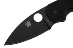 Spyderco Efficient Black C216GPBBK Taschenmesser, Schwarz -Survival Knife Shop SPC216GPBBK 03 spyderco