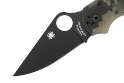 Spyderco Para 3 C223GPCMOBK Taschenmesser, Camo/schwarz -Survival Knife Shop SPC223GPCMOBK 03 spyderco