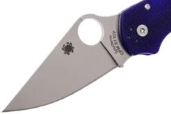 Spyderco Para 3 S110V C223GPDBL Taschenmesser, Dunkelblau -Survival Knife Shop SPC223GPDBL 03 spyderco spc223gpdbl 03