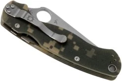 Spyderco Paramilitary 2 Camo G10 2 -Survival Knife Shop SPC81GPCMO2 04 spyderco v202201