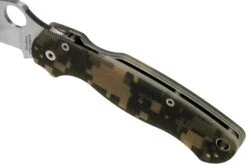 Spyderco Paramilitary 2 Camo G10 2 -Survival Knife Shop SPC81GPCMO2 07 spyderco v202201