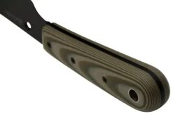 Spyderco Bow River CFB46GPODBK OD Grün, Schwarzes Feststehendes Messer, Phil Wilson Design -Survival Knife Shop SPCFB46GPODBK 04 spyderco