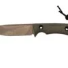 TRC Knives South Pole Apo Finish Green Canvas Micarta, Survivalmesser -Survival Knife Shop TI SP GNM APO 01 trc