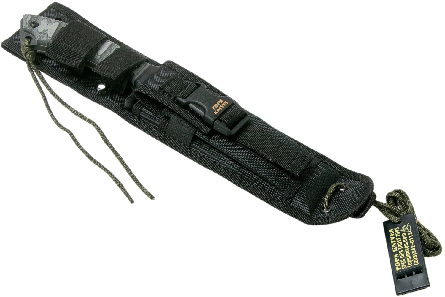 TOPS Knives Apache Falcon AFAL-01 Survivalmesser, Snake Blocker Design 8 TOPS Knives Apache Falcon AFAL-01 Survivalmesser, Snake Blocker Design – Bild 6