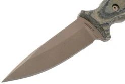 Spartan Blades Harsey TT Tactical Trout, FDE/CAMO W/Kydex TAN, Feststehendes Messer -Survival Knife Shop USSB43DECMKYTN 03 spartan blades