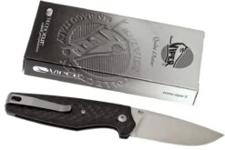 Viper Dan 1 5928FC Carbon N690, Drop-Point-Klinge -Survival Knife Shop VPV5928FC 09 viper dan 1 vpv5928fc 09
