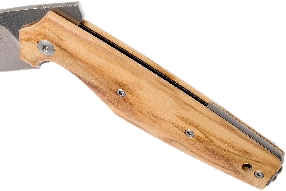 Viper Dan 1 V5928UL Olivenholz, N690, Drop-Point-Klinge 9 Viper Dan 1 V5928UL Olivenholz, N690, Drop-Point-Klinge – Bild 7