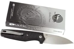 Viper Dan 2 5930FC Carbon, N690, Sheepfoot -Survival Knife Shop VPV5930FC 09 viper dan 2 vpv5930fc 09