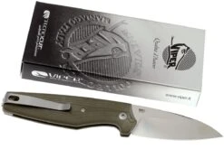 Viper Dan 2 5930GGR Grünes G10, N690, Sheepfoot -Survival Knife Shop VPV5930GGR 09 viper dan vpv5930ggr 09