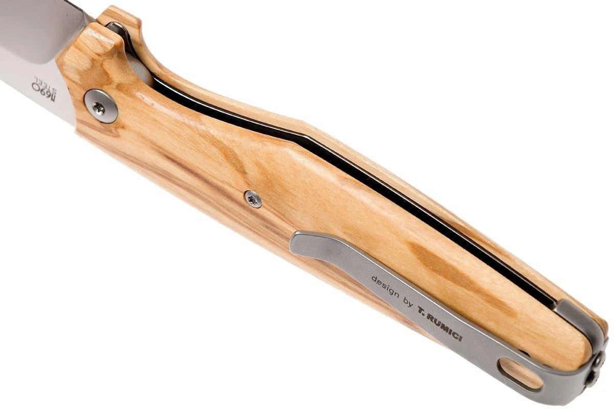 Viper Dan 2 5930UL Olivenholz, N690, Sheepfoot 7 Viper Dan 2 5930UL Olivenholz, N690, Sheepfoot – Bild 5