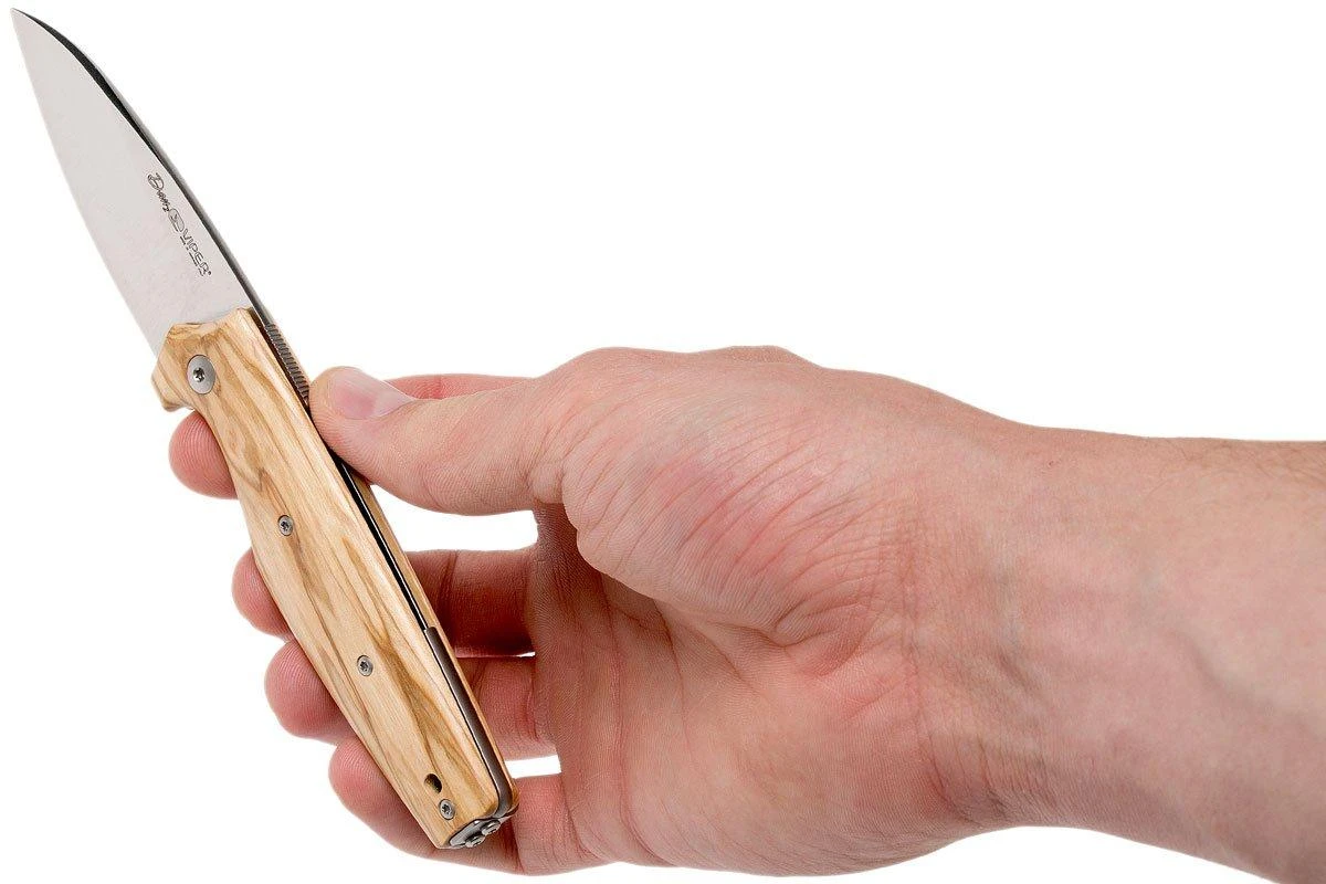 Viper Dan 2 5930UL Olivenholz, N690, Sheepfoot 9 Viper Dan 2 5930UL Olivenholz, N690, Sheepfoot – Bild 7