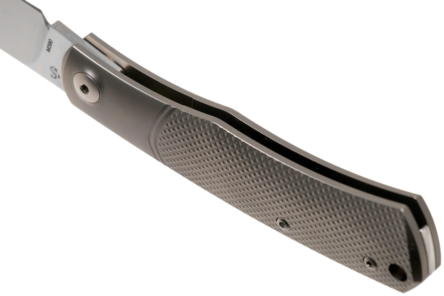 Viper Hug V5990TIG Titanium Geometric Taschenmesser, Sacha Thiel Design 7 Viper Hug V5990TIG Titanium Geometric Taschenmesser, Sacha Thiel Design – Bild 5