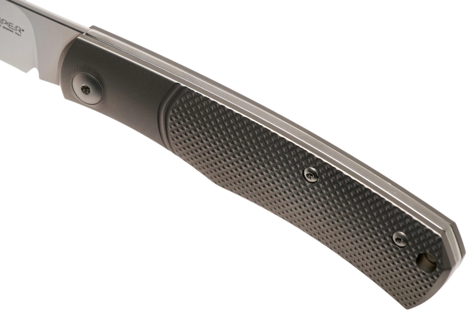 Viper Hug V5990TIG Titanium Geometric Taschenmesser, Sacha Thiel Design 9 Viper Hug V5990TIG Titanium Geometric Taschenmesser, Sacha Thiel Design – Bild 7