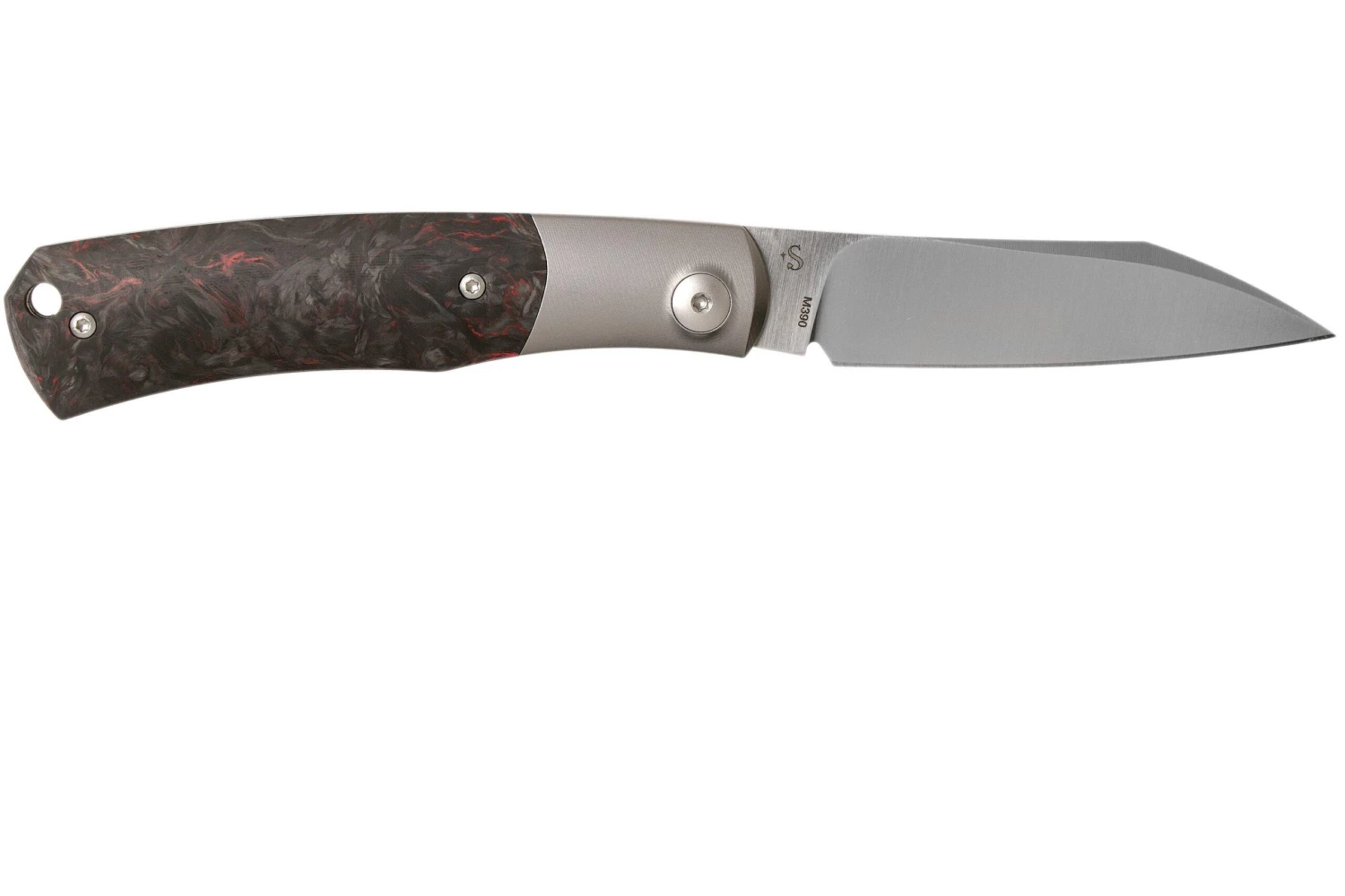 Viper Hug V5992FCR Rotes Carbonfiber Taschenmesser, Sacha Thiel Design 4 Viper Hug V5992FCR Rotes Carbonfiber Taschenmesser, Sacha Thiel Design – Bild 2