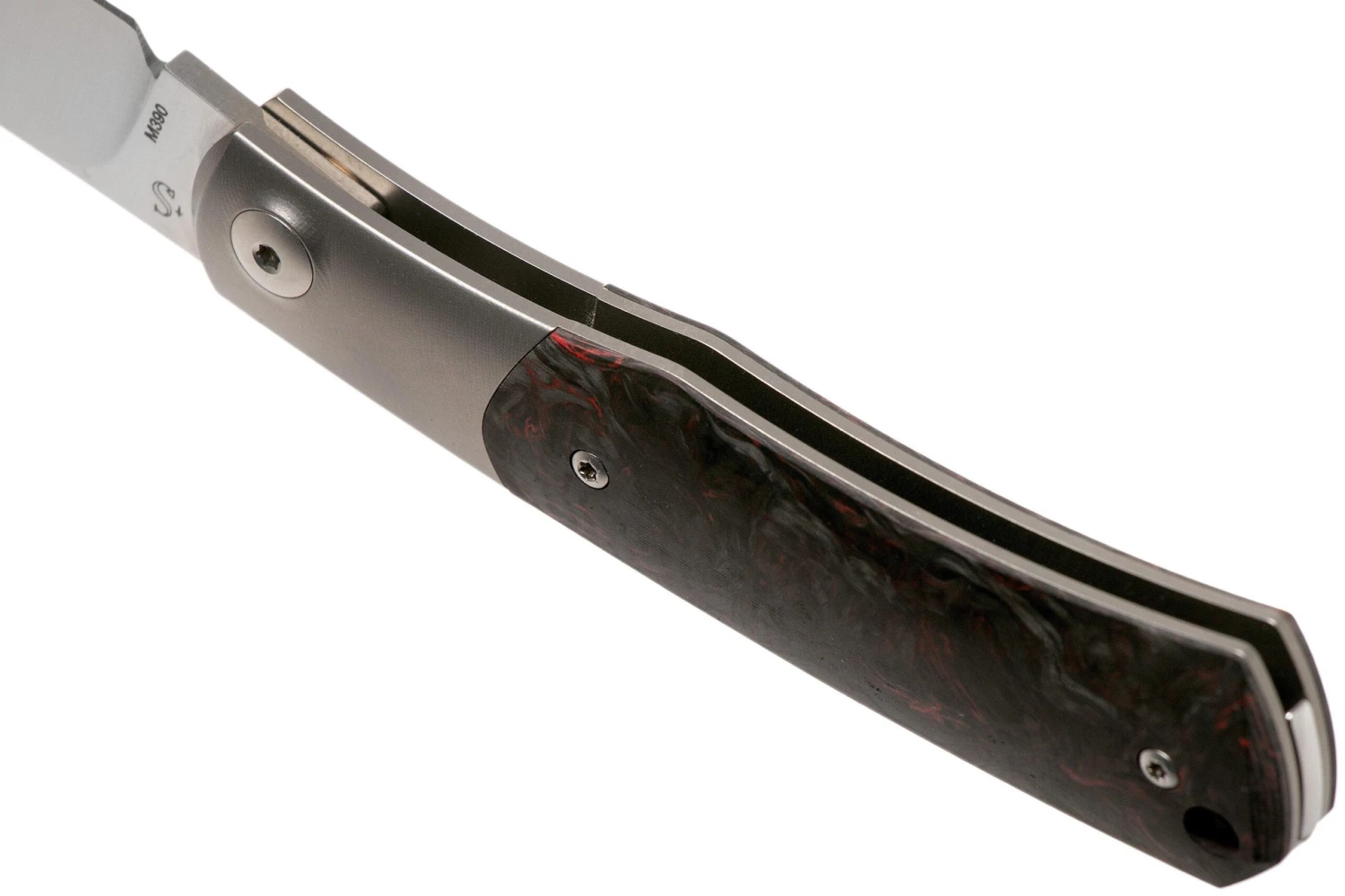 Viper Hug V5992FCR Rotes Carbonfiber Taschenmesser, Sacha Thiel Design 7 Viper Hug V5992FCR Rotes Carbonfiber Taschenmesser, Sacha Thiel Design – Bild 5