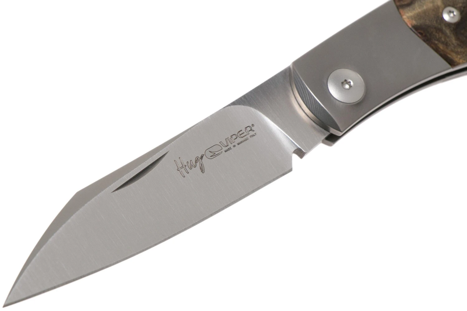 Viper Hug 2 V5994IW Poplar Burl Knivesandtools Exclusive Taschenmesser, Sacha Thiel Design 5 Viper Hug 2 V5994IW Poplar Burl Knivesandtools Exclusive Taschenmesser, Sacha Thiel Design – Bild 3