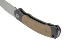 Viper Twin, V6002CN, Satin M390, Natural Canvas Micarta Taschenmesser, Fabrizio Silvestrelli Design -Survival Knife Shop VPV6002CN 04 viper