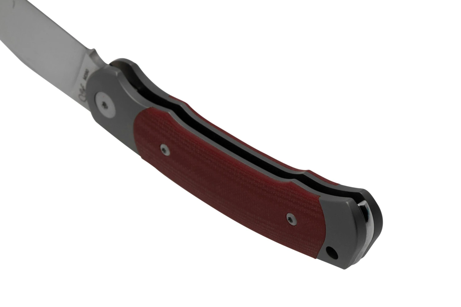 Viper Twin, V6002GR, Satin M390, Red G10 Taschenmesser, Fabrizio Silvestrelli Design 6 Viper Twin, V6002GR, Satin M390, Red G10 Taschenmesser, Fabrizio Silvestrelli Design – Bild 4