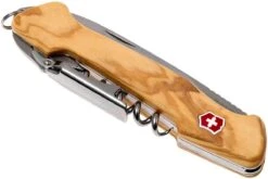Victorinox Wine Master Olive, Taschenmesser Mit Zweistufigen Korkenzieher 0.9701.64