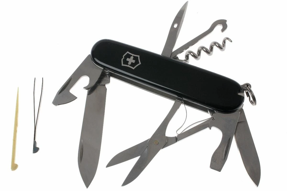 Victorinox Climber, Schweizer Taschenmesser, Schwarz 3 Victorinox Climber, Schweizer Taschenmesser, Schwarz