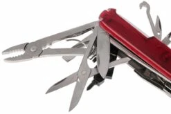 Victorinox CyberTool Mit 34 Funktionen, Rot Transparent -Survival Knife Shop VT1 7725 T 04 victorinox cybertool 34 rood vt1 7725 t d4