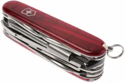 Victorinox CyberTool Mit 34 Funktionen, Rot Transparent -Survival Knife Shop VT1 7725 T 08 victorinox cybertool 34 rood vt1 7725 t d8