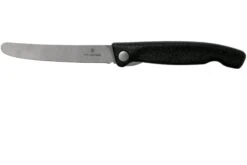 Victorinox SwissClassic Zusammenklappbares Gemüsemesser, Schwarz, 6.7803.FB