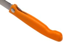 Victorinox SwissClassic 6.7836.F9B Faltbares Gemüsemesser Mit Wellenschliff, Orange 13 Victorinox SwissClassic 6.7836.F9B Faltbares Gemüsemesser Mit Wellenschliff, Orange -Survival Knife Shop VT6 7836 F9B 05 victorinox
