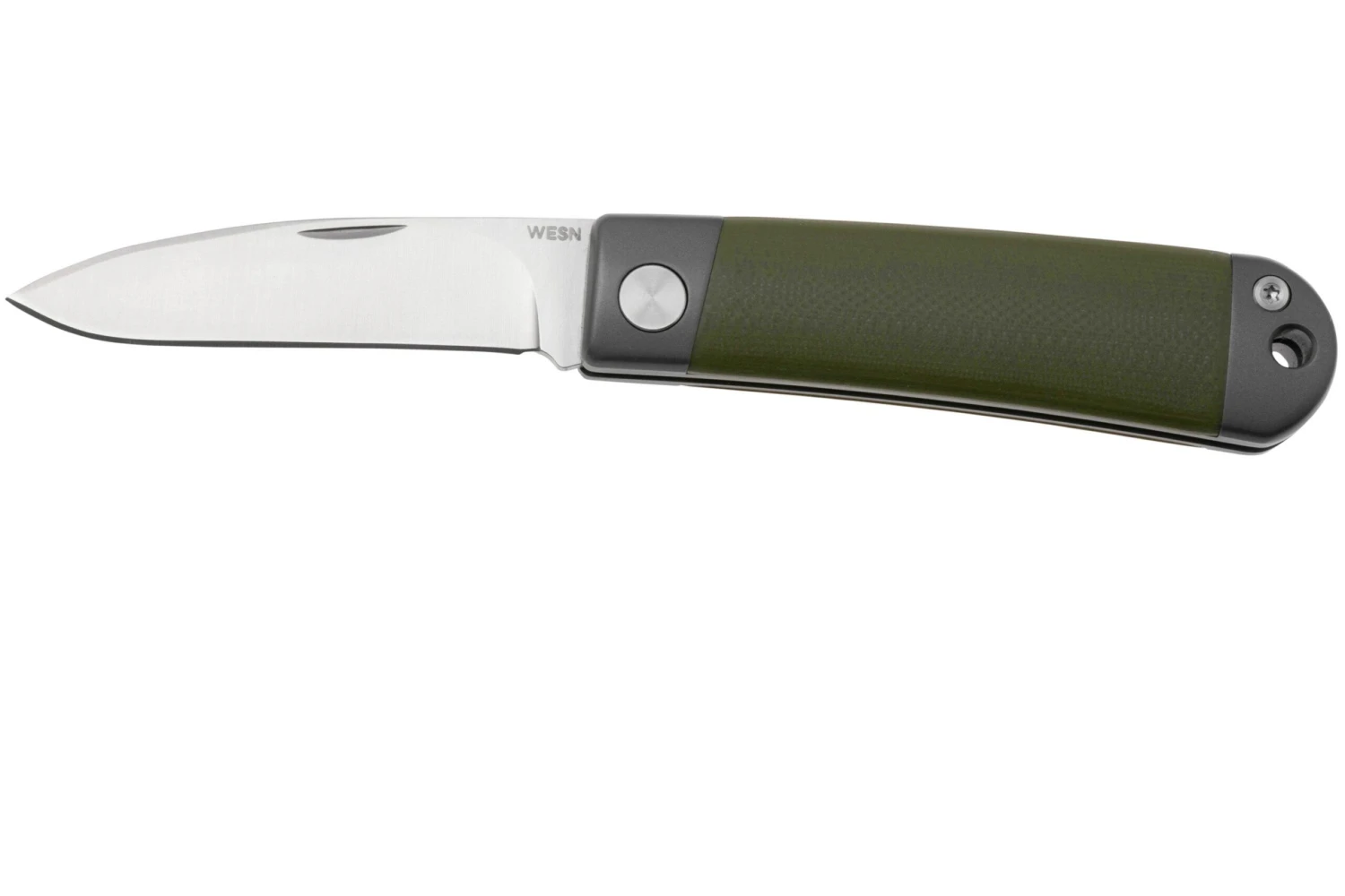 WESN Henry SN07-3, 14C28N, OD Green G10, Slipjoint Taschenmesser 3 WESN Henry SN07-3, 14C28N, OD Green G10, Slipjoint Taschenmesser