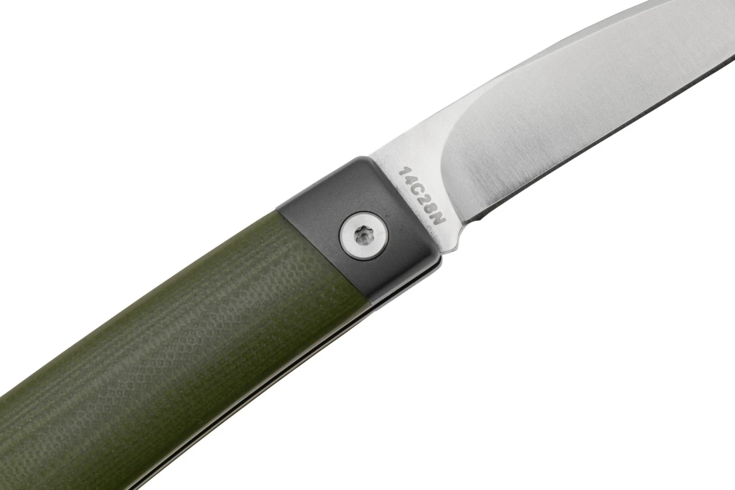 WESN Henry SN07-3, 14C28N, OD Green G10, Slipjoint Taschenmesser 7 WESN Henry SN07-3, 14C28N, OD Green G10, Slipjoint Taschenmesser – Bild 5