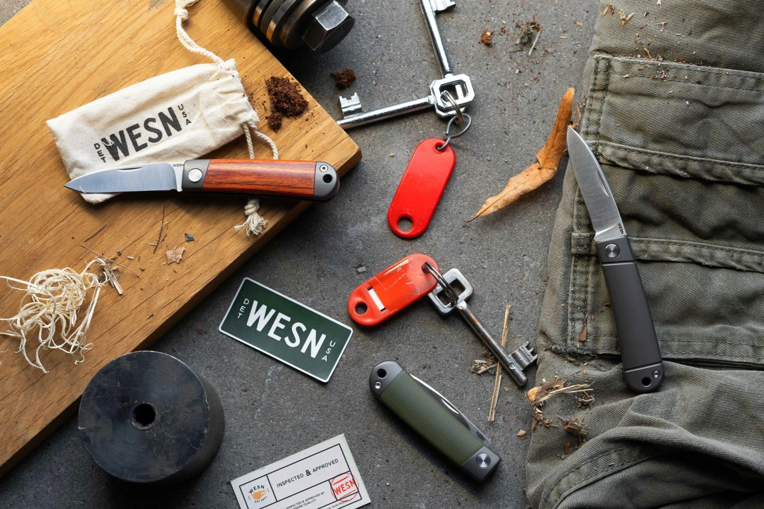 WESN Henry SN07-3, 14C28N, OD Green G10, Slipjoint Taschenmesser 9 WESN Henry SN07-3, 14C28N, OD Green G10, Slipjoint Taschenmesser – Bild 7