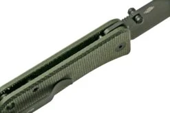 WE Knife Banter 2004J Taschenmesser, Micarta, Schwarz, Ben Petersen Design -Survival Knife Shop WK2004J 06 we