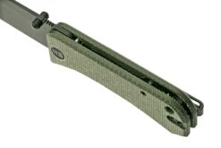 WE Knife Banter 2004J Taschenmesser, Micarta, Schwarz, Ben Petersen Design -Survival Knife Shop WK2004J 07 we