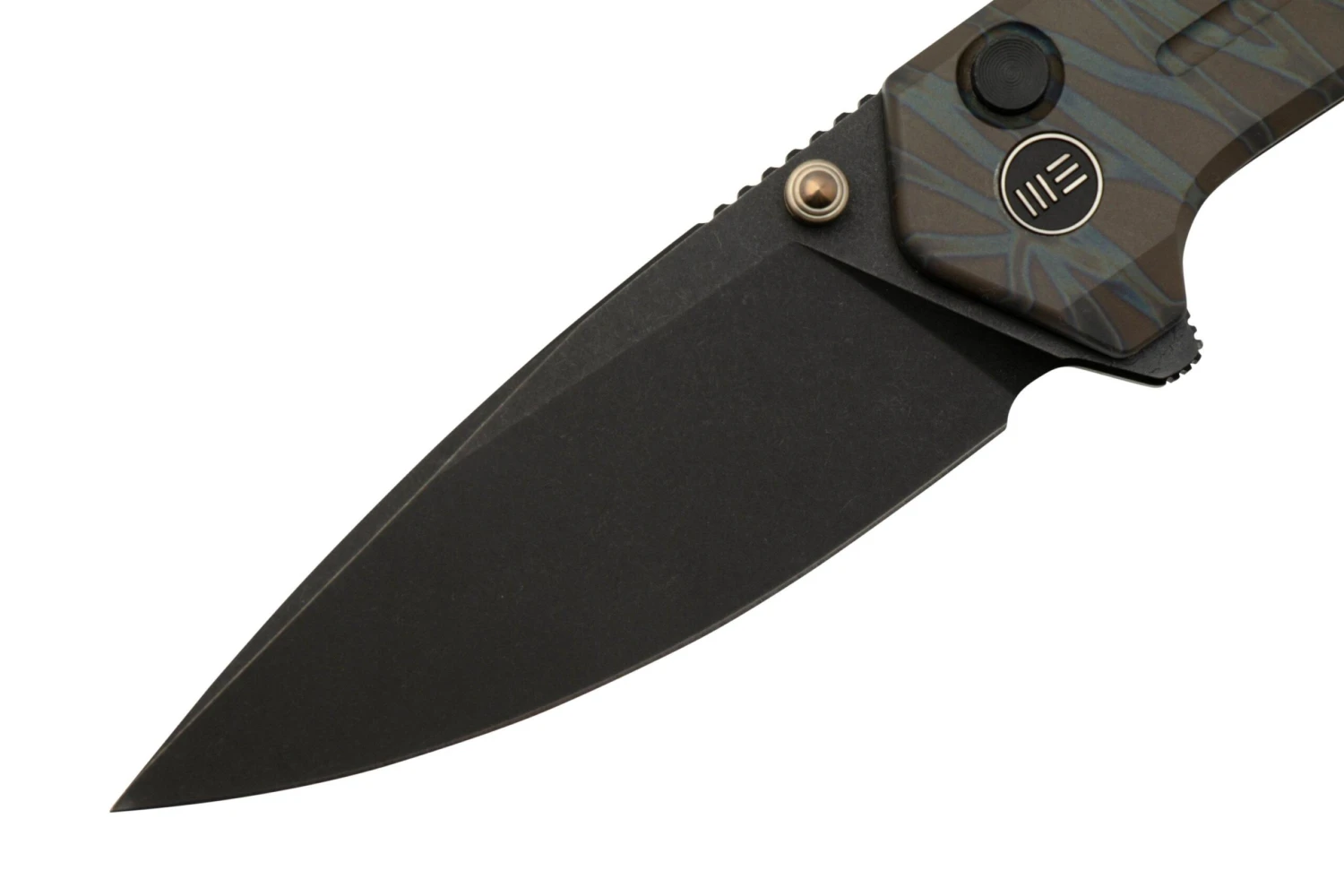 WE Knife Culex WE21026B-7, Tiger Stripe Flamed Titanium Taschenmesser 5 WE Knife Culex WE21026B-7, Tiger Stripe Flamed Titanium Taschenmesser – Bild 3