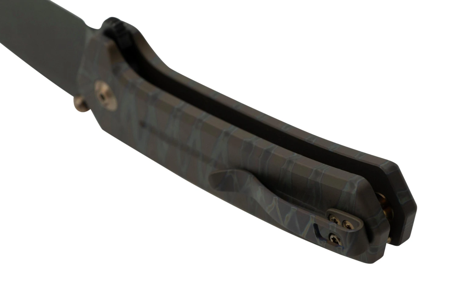 WE Knife Culex WE21026B-7, Tiger Stripe Flamed Titanium Taschenmesser 6 WE Knife Culex WE21026B-7, Tiger Stripe Flamed Titanium Taschenmesser – Bild 4