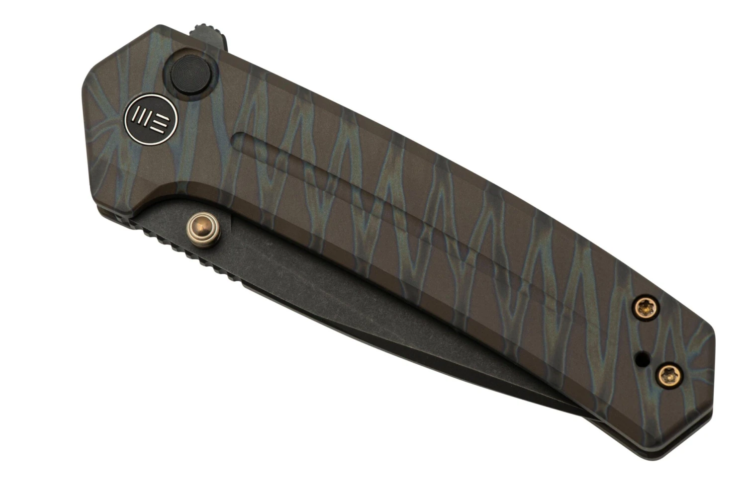 WE Knife Culex WE21026B-7, Tiger Stripe Flamed Titanium Taschenmesser 8 WE Knife Culex WE21026B-7, Tiger Stripe Flamed Titanium Taschenmesser – Bild 6