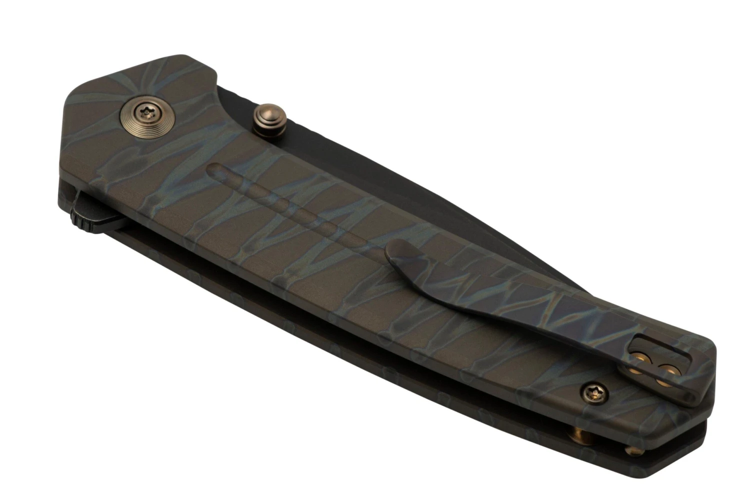 WE Knife Culex WE21026B-7, Tiger Stripe Flamed Titanium Taschenmesser 9 WE Knife Culex WE21026B-7, Tiger Stripe Flamed Titanium Taschenmesser – Bild 7