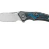 WE Knife Orpheus WE23009-4 CPM 20CV, Gray Titanium, Nebula Fat Carbon, Taschenmesser -Survival Knife Shop WKWE23009 4 01 weknife