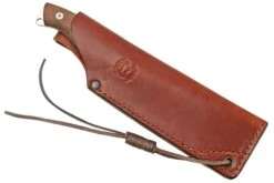 White River Camp Cleaver WRCC55-BNA Natural Burlap Micarta, Campingmesser -Survival Knife Shop WRCC55 BNA 07 whiteriver