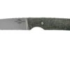 White River Knives Hunter Black Burlap Micarta Jagdmesser, Owen Baker Jr. Design -Survival Knife Shop WRHNT BBL 01 white river knives