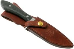 White River Knives Sendero Classic Jagdmesser Black Burlap Micarta, Jerry Fisk Design -Survival Knife Shop WRJF SC BBL 06 white river knives